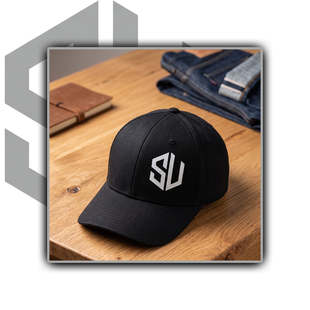 Gorra SU color negro
