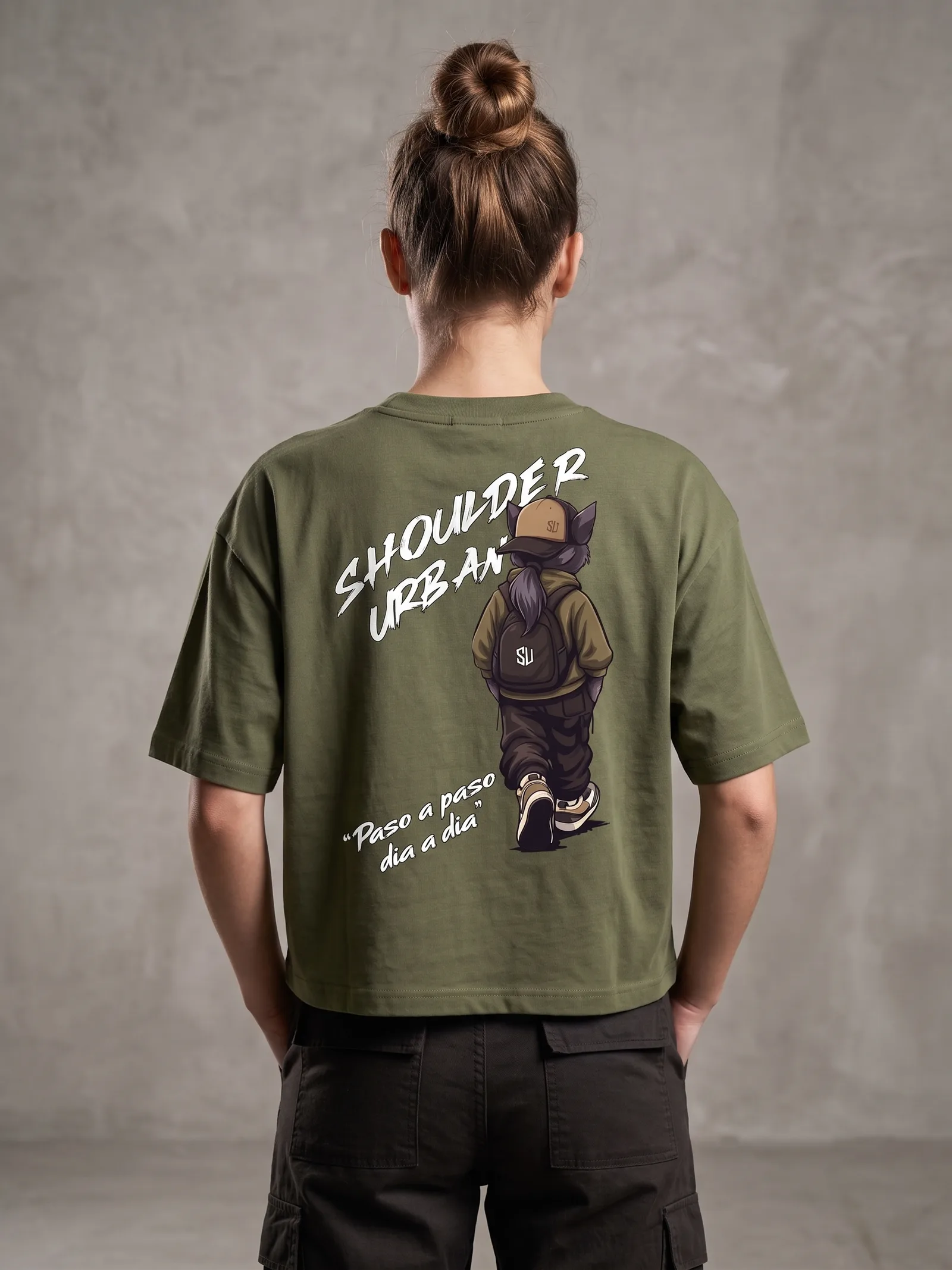 CAMISETA OVERZIDE MUJER