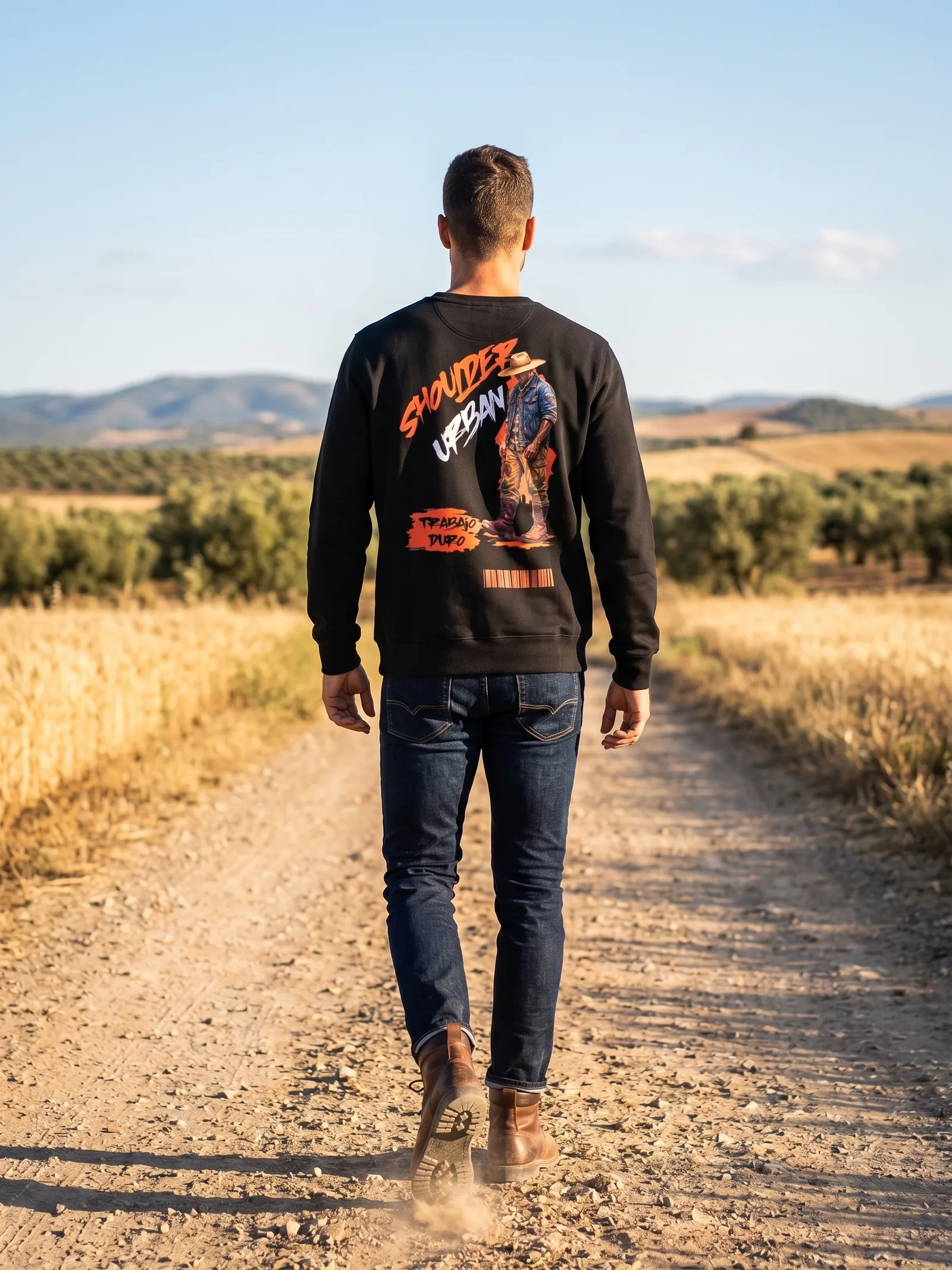 SUDADERA BASICA TRABAJO DURO — vista 1 de 2