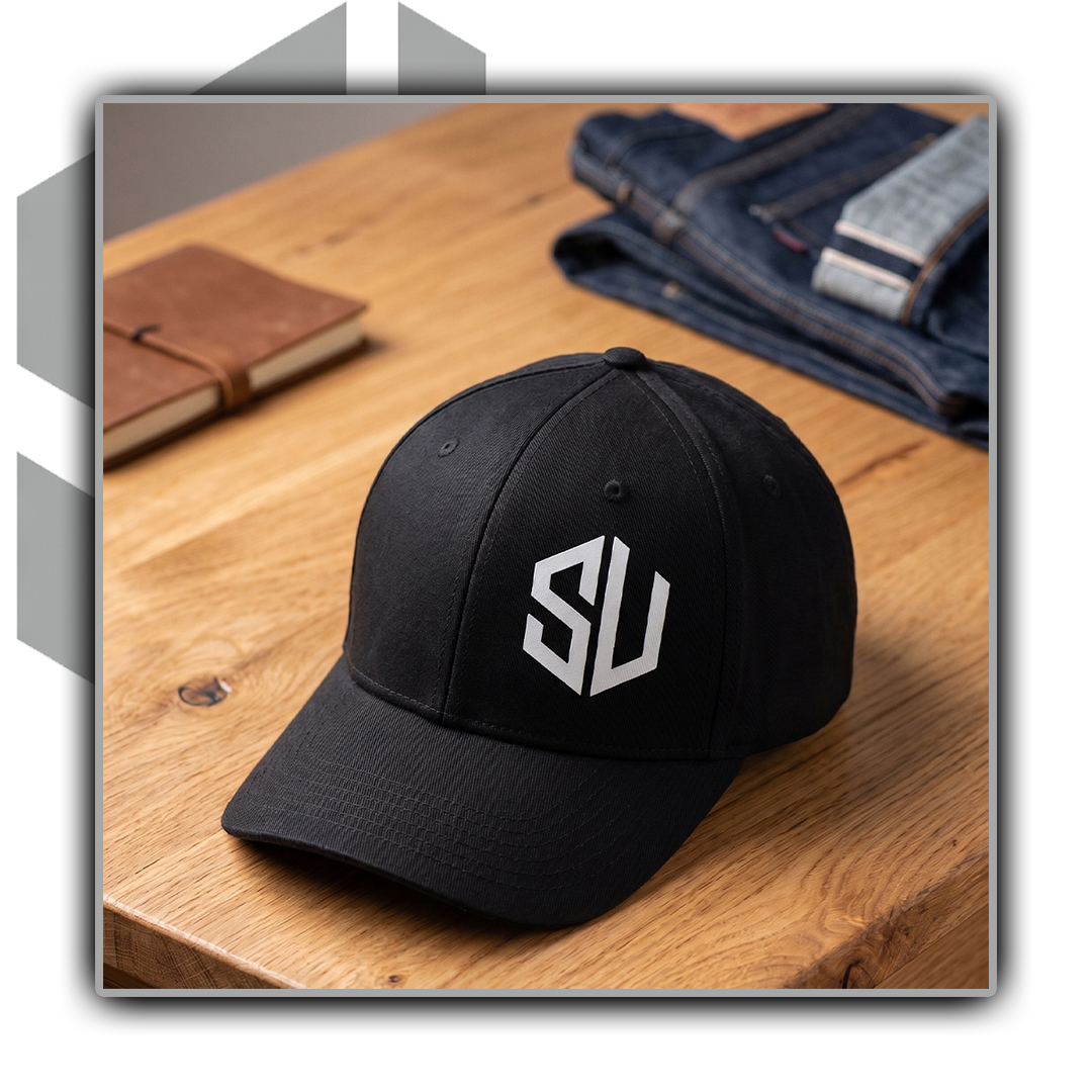 Gorra SU color negro