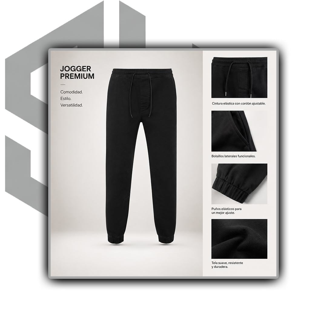Pantalón Jogger  — vista 1 de 2