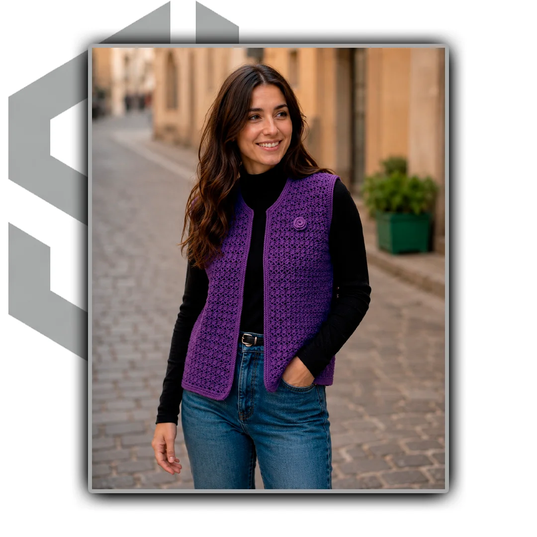 Chaleco Boho - Chic (Overlayer)