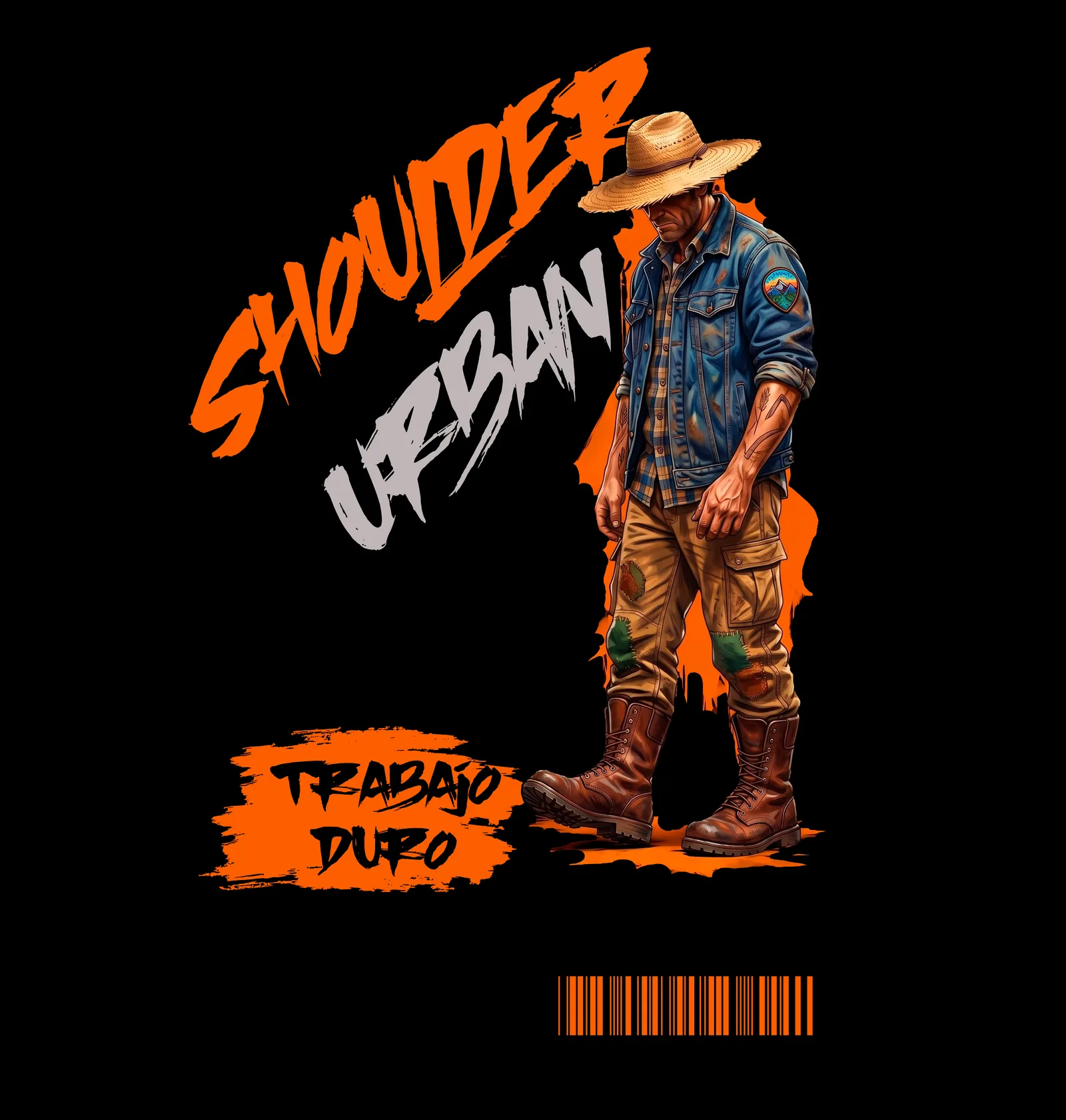 SUDADERA BASICA TRABAJO DURO — vista 2 de 2