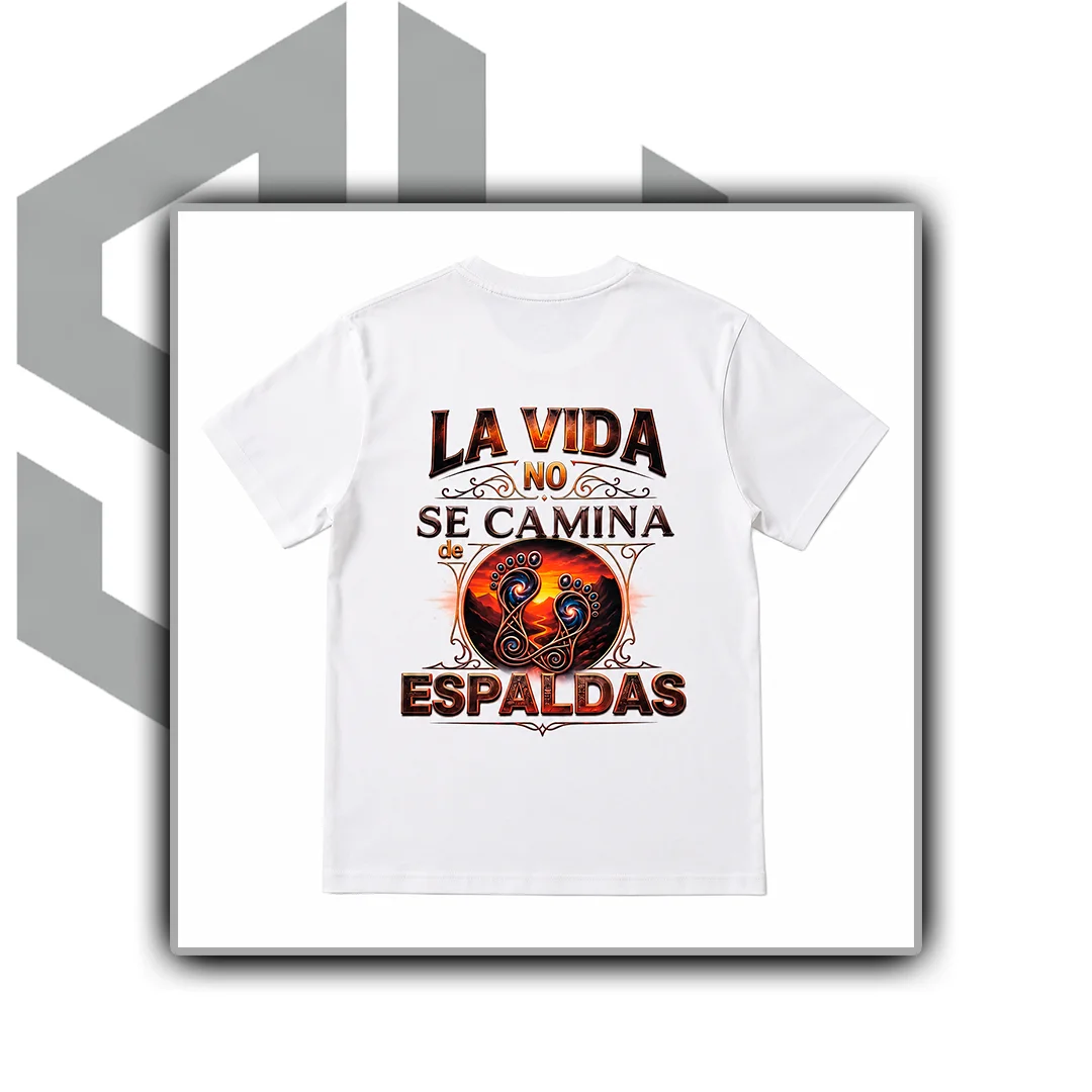 LA VIDA NO SE CAMINA DE ESPALDAS — vista 1 de 3