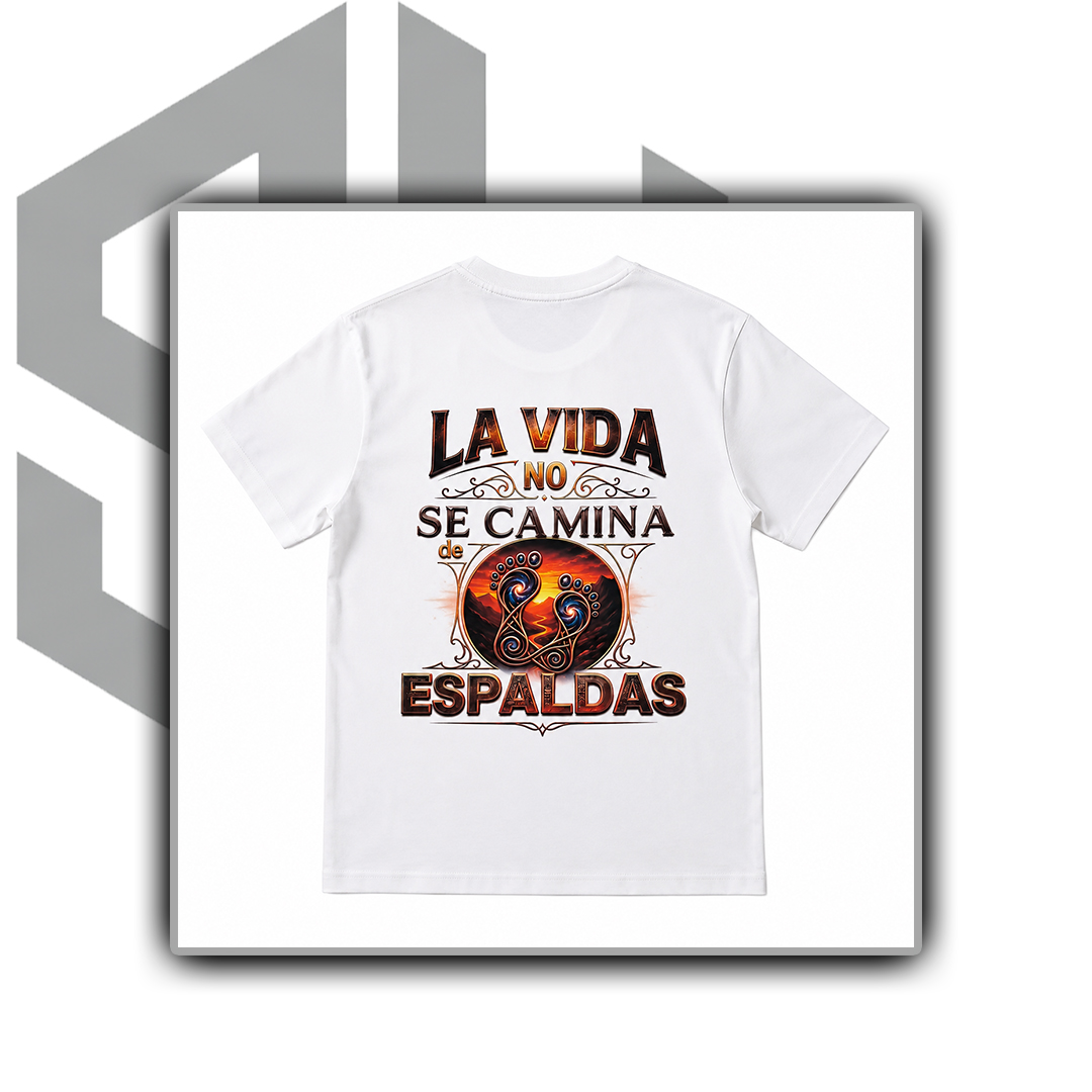 LA VIDA NO SE CAMINA DE ESPALDAS — vista 1 de 4