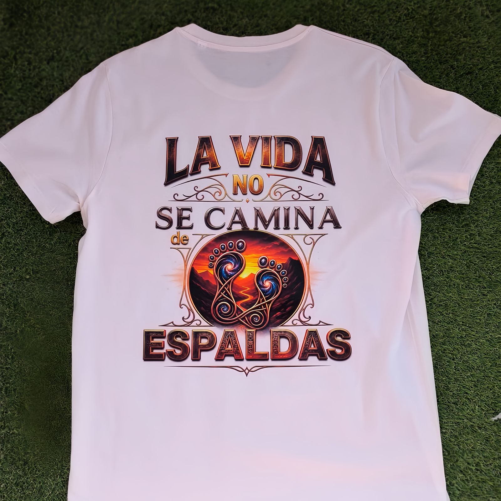 LA VIDA NO SE CAMINA DE ESPALDAS — vista 4 de 4