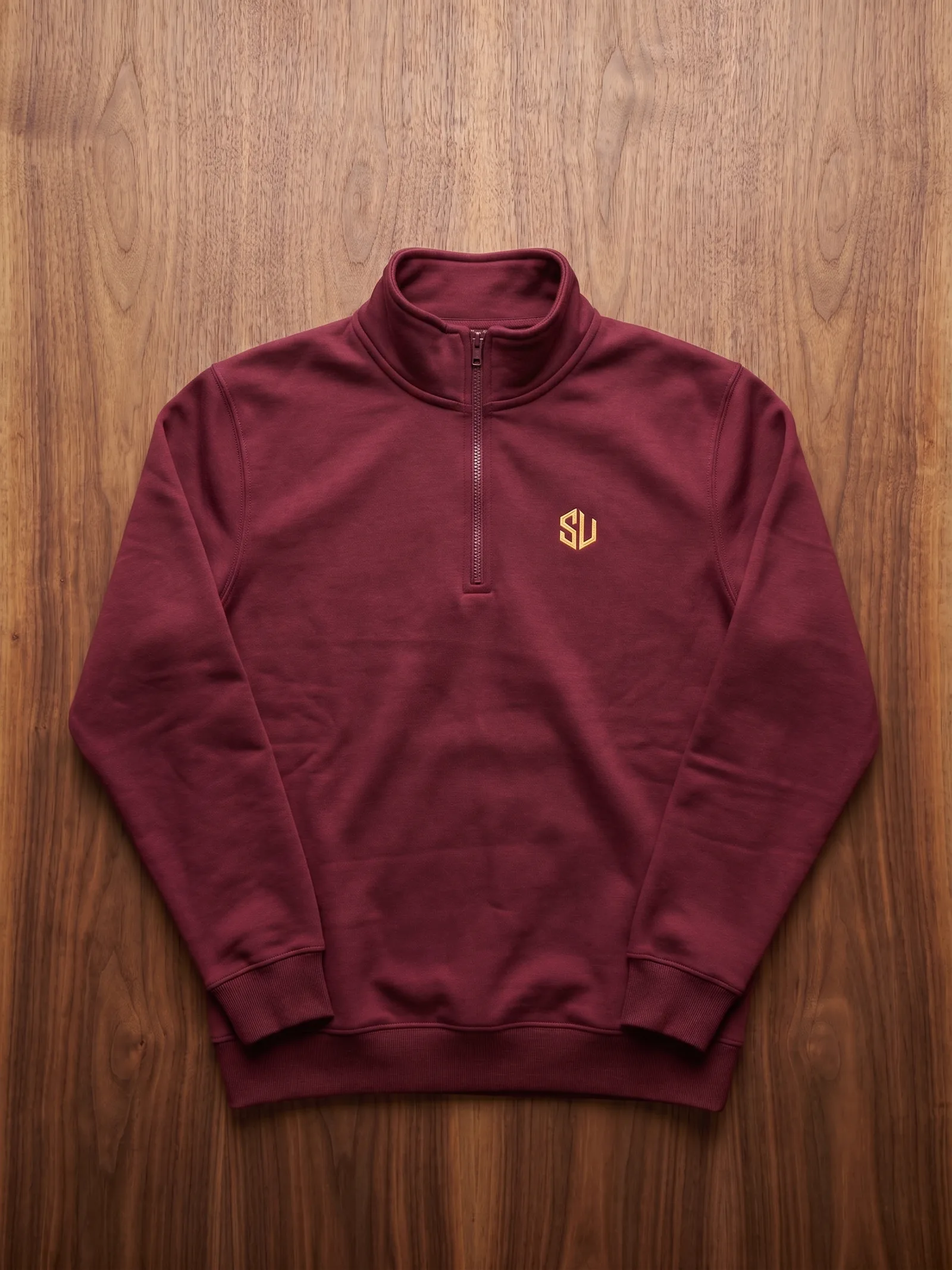 SUDADERA UNISEX 280g DE FELPA MEDIA CRIMALLERA — vista 2 de 2